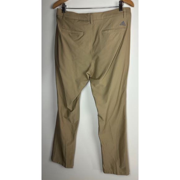 Adidas Golf Ultimate365 Classic Pants Flat Front GS1889 Tan Men's Size 32 x 32 - Picture 6 of 9
